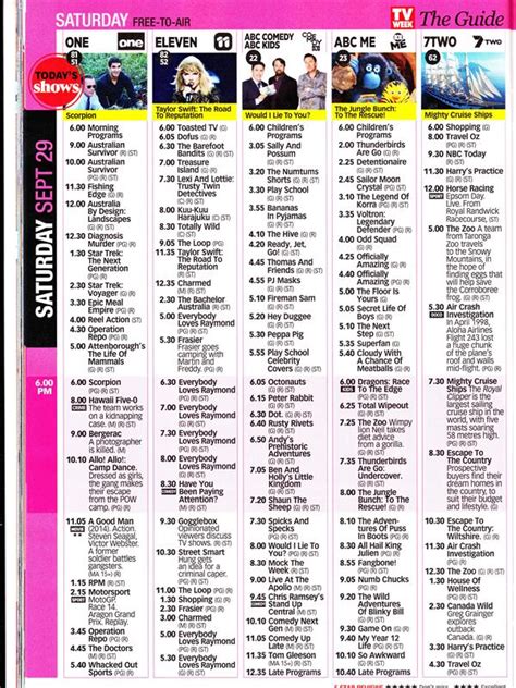 7 queensland tv schedule.